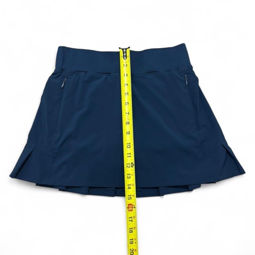 Navy blue Kyodan Activewear Golf Tennis Pickleball or workout Skort golf skirt - Picture 5 of 8